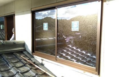 朝来市にて窓交換工事をさせて頂きました